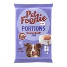 PetFoodie Portions - Lamb (4 x 60gm)